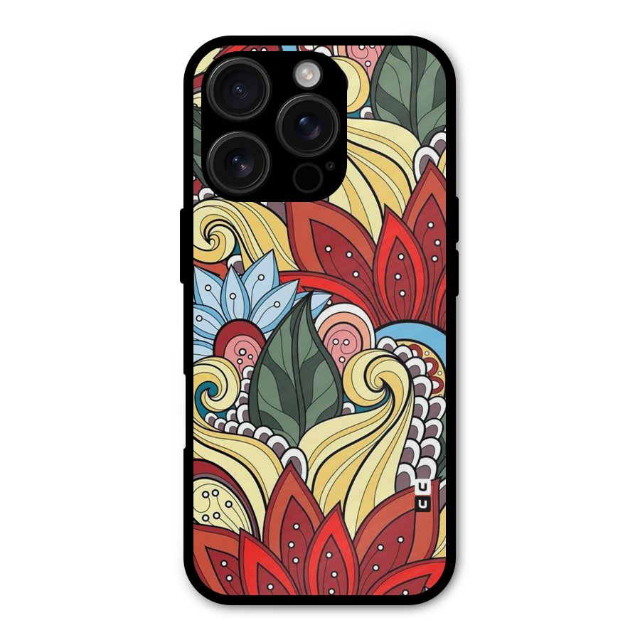 Cute Doodle Shockproof Hybrid Protection (Metal + TPU) Back Case Cover