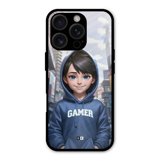 Cute Gamer Shockproof Hybrid Protection (Metal + TPU) Back Case Cover