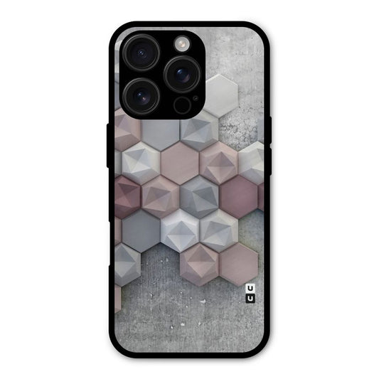 Cute Hexagonal Pattern Shockproof Hybrid Protection (Metal + TPU) Back Case Cover