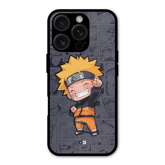 Cute Naruto Uzumaki Shockproof Hybrid Protection (Metal + TPU) Back Case Cover