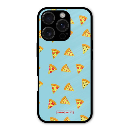 Cute Slices of Pizza Shockproof Hybrid Protection (Metal + TPU) Back Case Cover