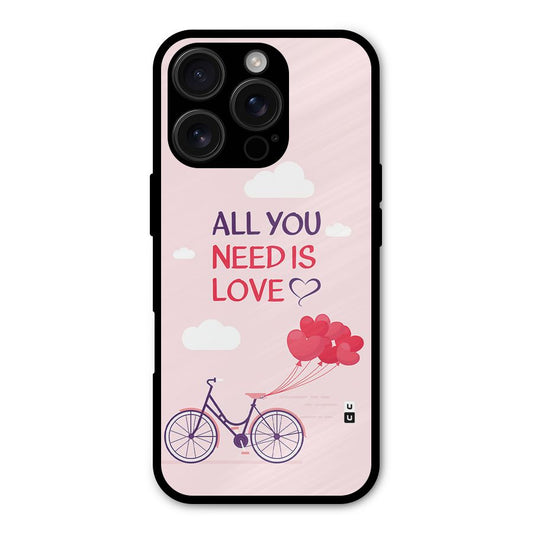 Cycle Of Love Shockproof Hybrid Protection (Metal + TPU) Back Case Cover