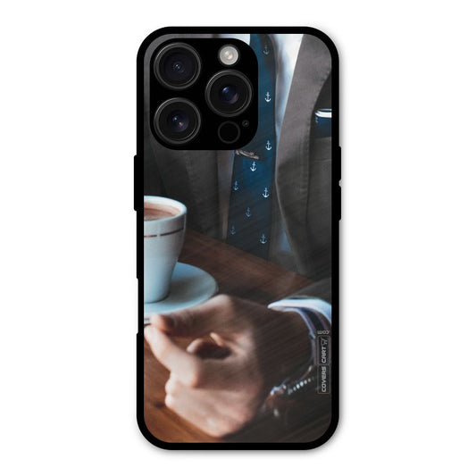 Dapper Suit Shockproof Hybrid Protection (Metal + TPU) Back Case Cover