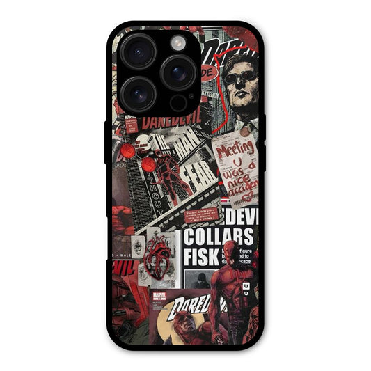 Daredevil Story Shockproof Hybrid Protection (Metal + TPU) Back Case Cover