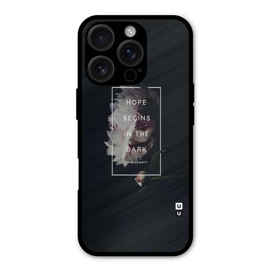 Dark Hope Shockproof Hybrid Protection (Metal + TPU) Back Case Cover