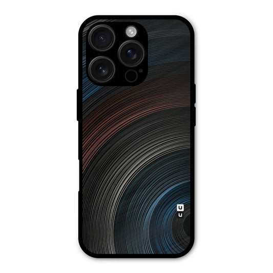 Dark Shade Swirls Shockproof Hybrid Protection (Metal + TPU) Back Case Cover