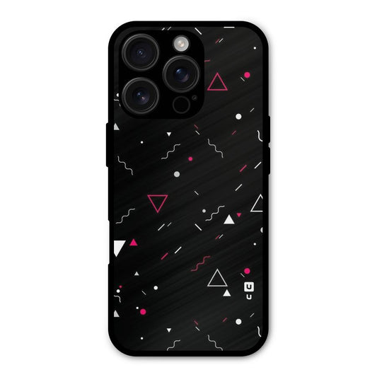 Dark Shapes Design Shockproof Hybrid Protection (Metal + TPU) Back Case Cover