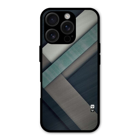 Dark Stripes Shockproof Hybrid Protection (Metal + TPU) Back Case Cover