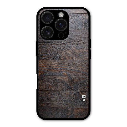 Dark Wood Printed Shockproof Hybrid Protection (Metal + TPU) Back Case Cover