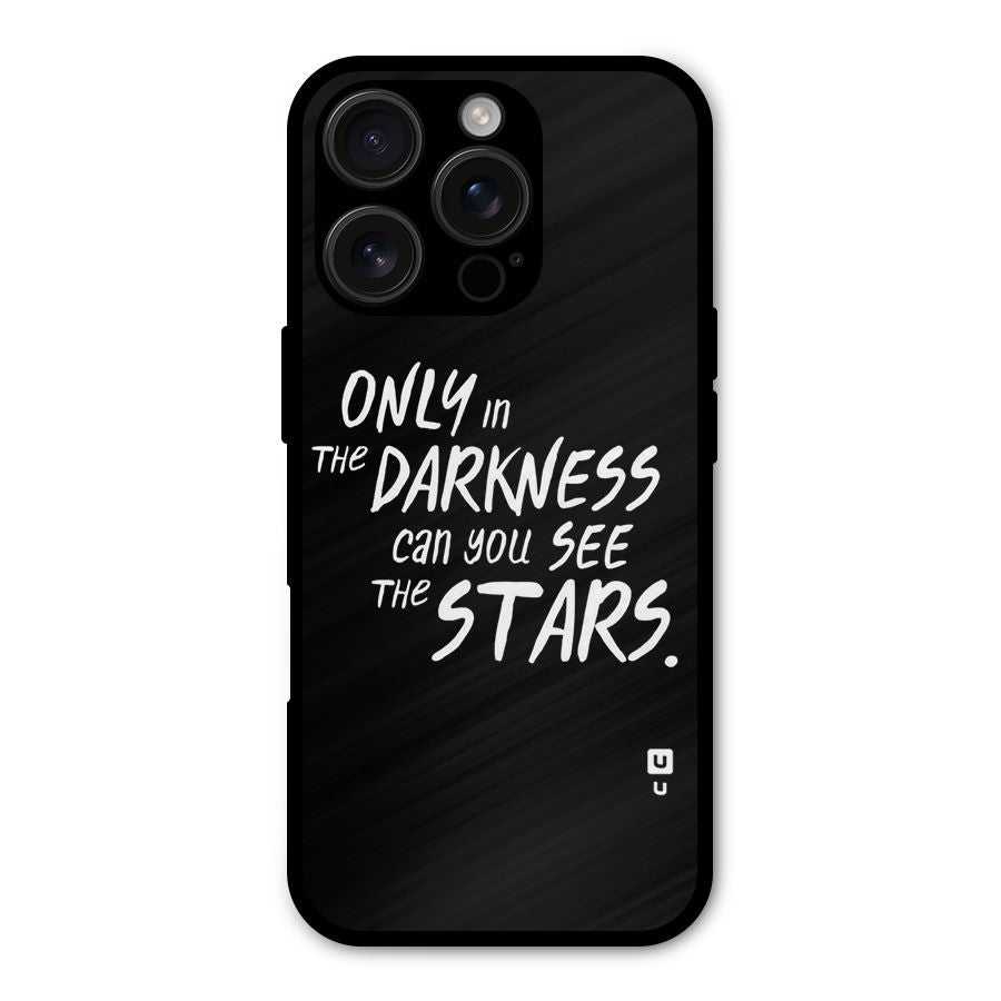 Darkness and the Stars Shockproof Hybrid Protection (Metal + TPU) Back Case Cover