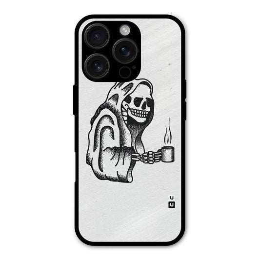 Dead But Coffee Shockproof Hybrid Protection (Metal + TPU) Back Case Cover