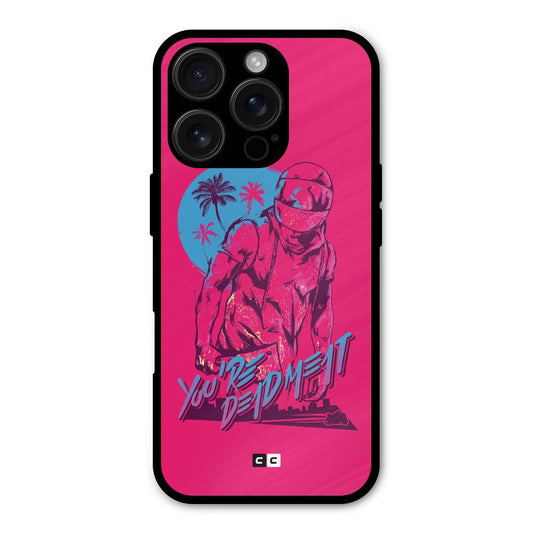 Dead Meat Shockproof Hybrid Protection (Metal + TPU) Back Case Cover