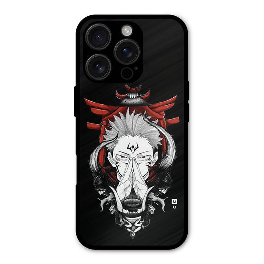 Demon King Sukuna Shockproof Hybrid Protection (Metal + TPU) Back Case Cover