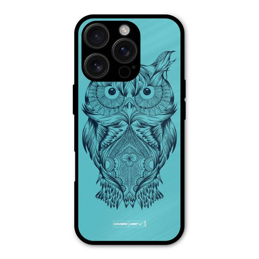 Designer Owl Shockproof Hybrid Protection (Metal + TPU) Back Case Cover