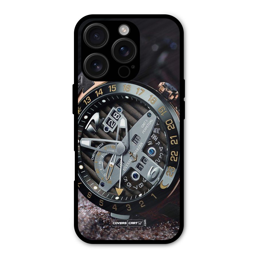 Designer Stylish Watch Shockproof Hybrid Protection (Metal + TPU) Back Case Cover