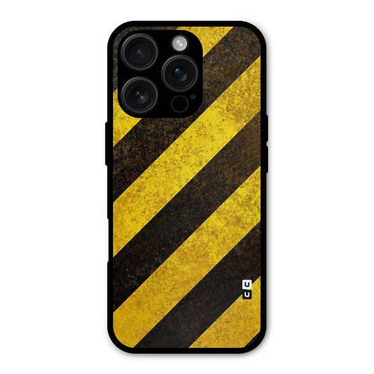 Diagonal Road Pattern Shockproof Hybrid Protection (Metal + TPU) Back Case Cover
