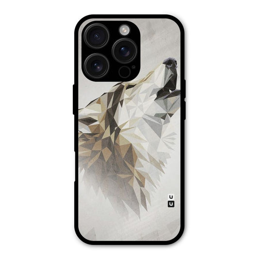 Diamond Wolf Shockproof Hybrid Protection (Metal + TPU) Back Case Cover