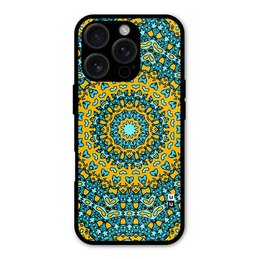 Digital Mandala Art Shockproof Hybrid Protection (Metal + TPU) Back Case Cover