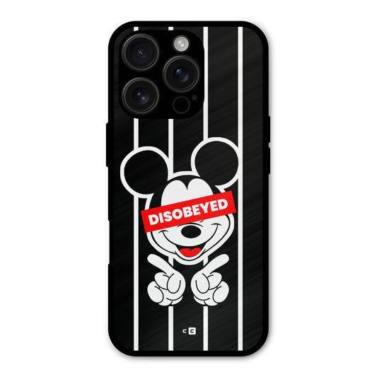 Disobeyed Micky Shockproof Hybrid Protection (Metal + TPU) Back Case Cover