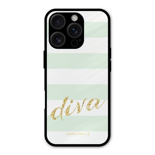 Diva Shockproof Hybrid Protection (Metal + TPU) Back Case Cover