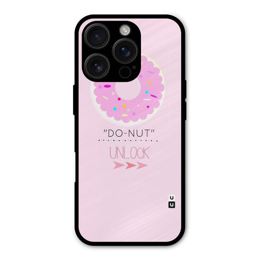 Do-Nut Unlock Shockproof Hybrid Protection (Metal + TPU) Back Case Cover