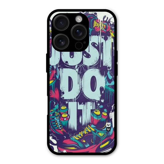 Do It Abstract Shockproof Hybrid Protection (Metal + TPU) Back Case Cover
