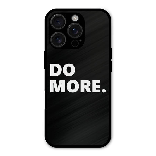Do More Shockproof Hybrid Protection (Metal + TPU) Back Case Cover