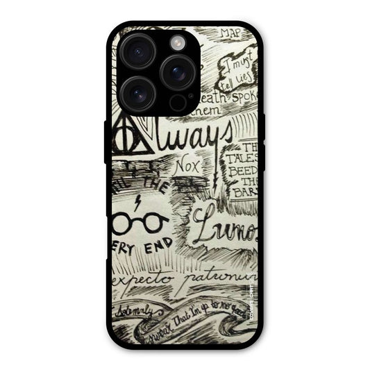 Doodle Art Shockproof Hybrid Protection (Metal + TPU) Back Case Cover
