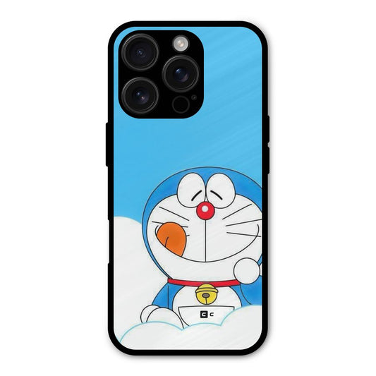 Doremon On Clouds Shockproof Hybrid Protection (Metal + TPU) Back Case Cover