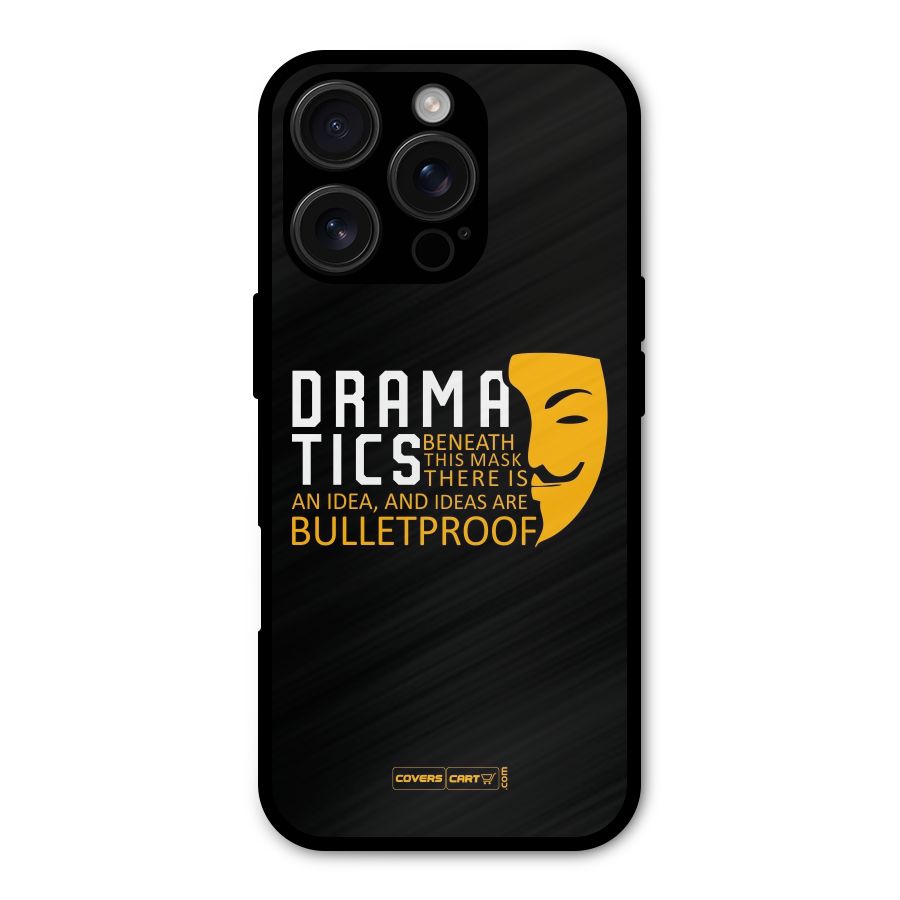 Dramatics Shockproof Hybrid Protection (Metal + TPU) Back Case Cover