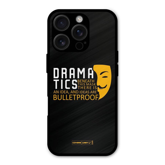 Dramatics Shockproof Hybrid Protection (Metal + TPU) Back Case Cover