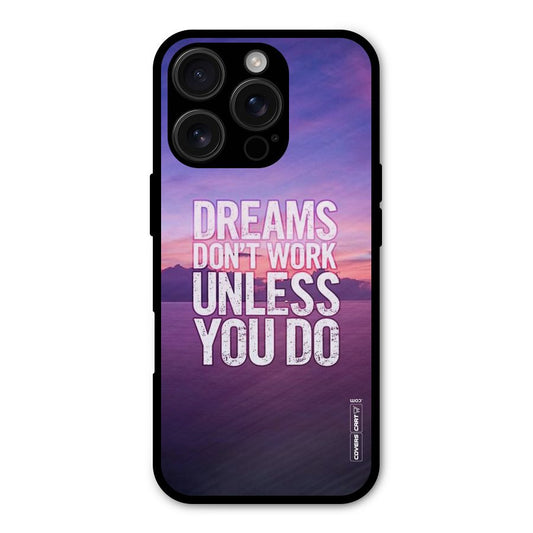 Dreams Work Shockproof Hybrid Protection (Metal + TPU) Back Case Cover