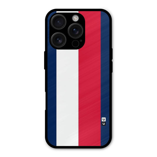Electric Colors Stripe Shockproof Hybrid Protection (Metal + TPU) Back Case Cover