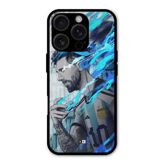Electrifying Soccer Star Shockproof Hybrid Protection (Metal + TPU) Back Case Cover