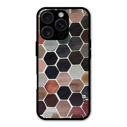 Elite Pastel Hexagons Shockproof Hybrid Protection (Metal + TPU) Back Case Cover