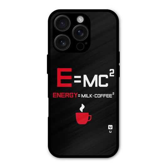 Energy Coffee Equation Shockproof Hybrid Protection (Metal + TPU) Back Case Cover
