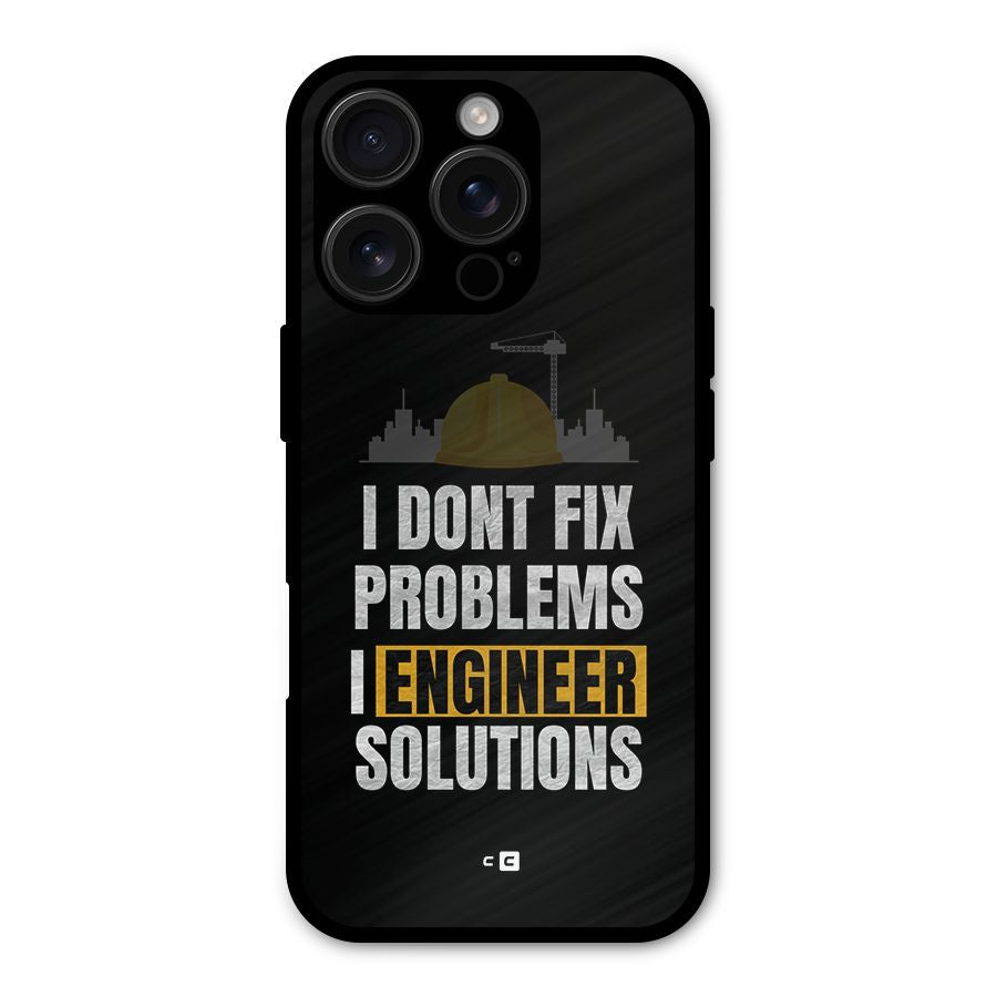 Engineer Solutions Shockproof Hybrid Protection (Metal + TPU) Back Case Cover