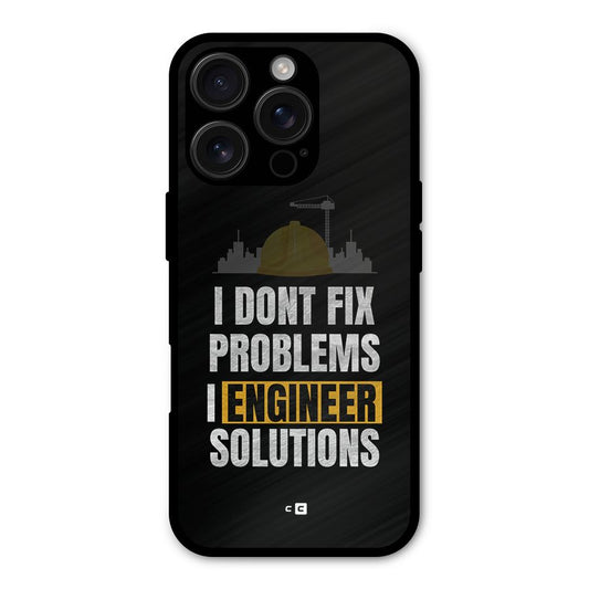 Engineer Solutions Shockproof Hybrid Protection (Metal + TPU) Back Case Cover