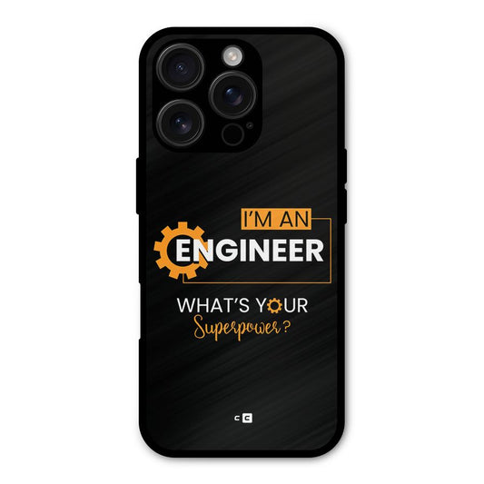 Engineer Superpower Shockproof Hybrid Protection (Metal + TPU) Back Case Cover