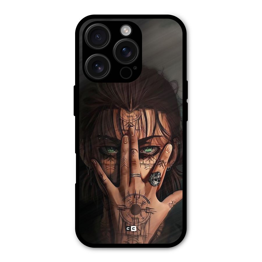 Eren Yeager Illustration Shockproof Hybrid Protection (Metal + TPU) Back Case Cover