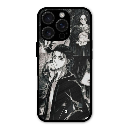 Eren Yeager Titan Shockproof Hybrid Protection (Metal + TPU) Back Case Cover