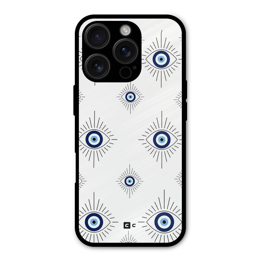 Evil Eye Wall Shockproof Hybrid Protection (Metal + TPU) Back Case Cover