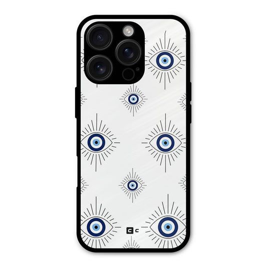 Evil Eye Wall Shockproof Hybrid Protection (Metal + TPU) Back Case Cover