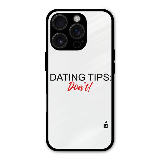 Expert Dating Tip Shockproof Hybrid Protection (Metal + TPU) Back Case Cover