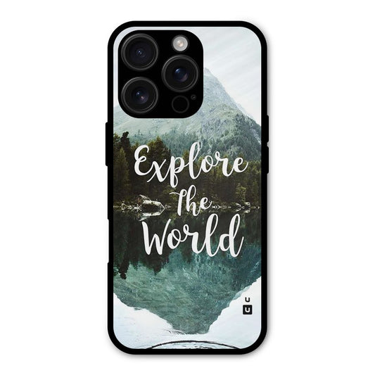 Explore The World Shockproof Hybrid Protection (Metal + TPU) Back Case Cover