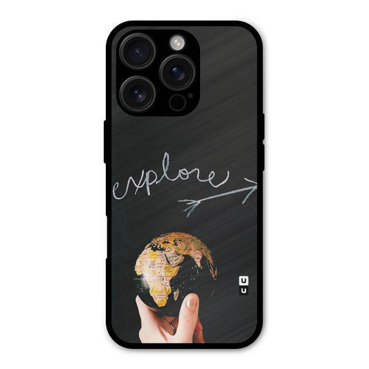 Explore World Shockproof Hybrid Protection (Metal + TPU) Back Case Cover