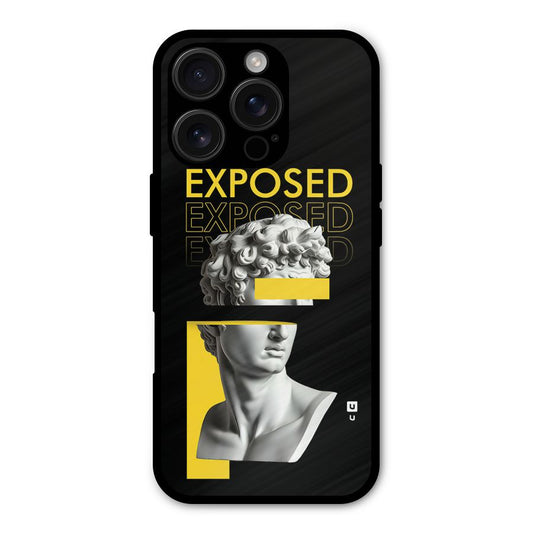 Exposed Sculpture Shockproof Hybrid Protection (Metal + TPU) Back Case Cover