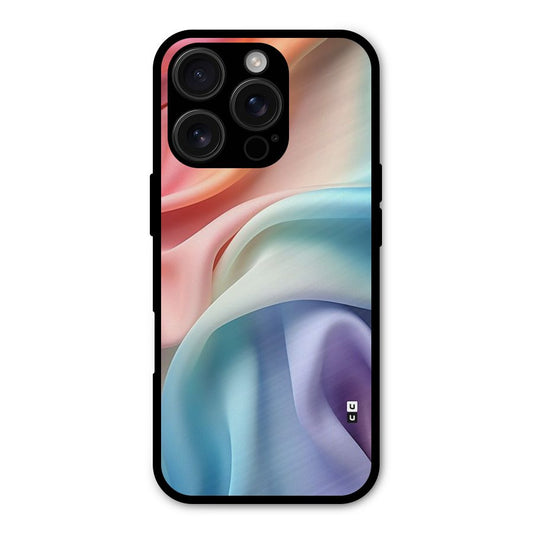 Fabric Pastel Shockproof Hybrid Protection (Metal + TPU) Back Case Cover