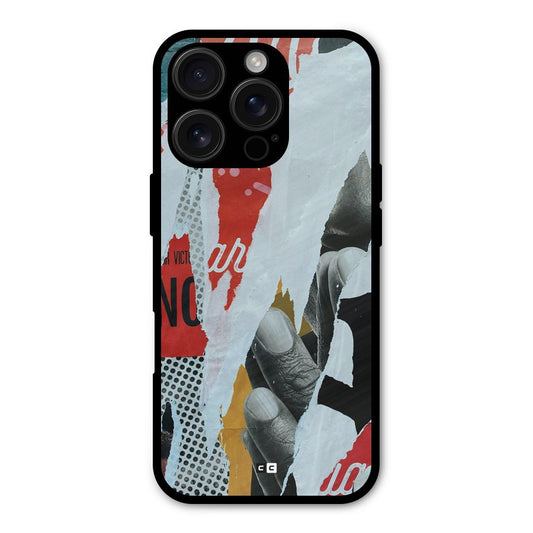 Fabulous Paper Cutout Shockproof Hybrid Protection (Metal + TPU) Back Case Cover