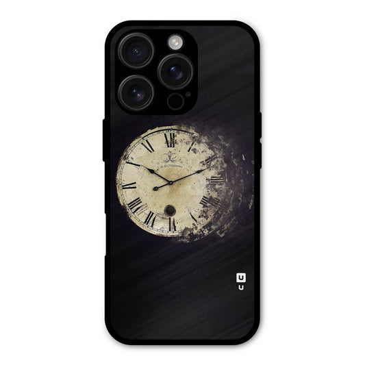 Fading Clock Shockproof Hybrid Protection (Metal + TPU) Back Case Cover